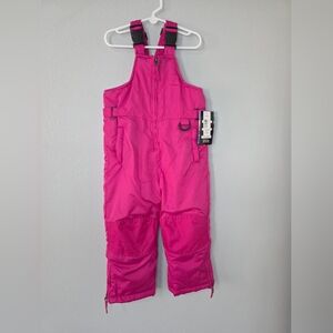 Ixtreme Outfitters Pink Kids Snow Bibs